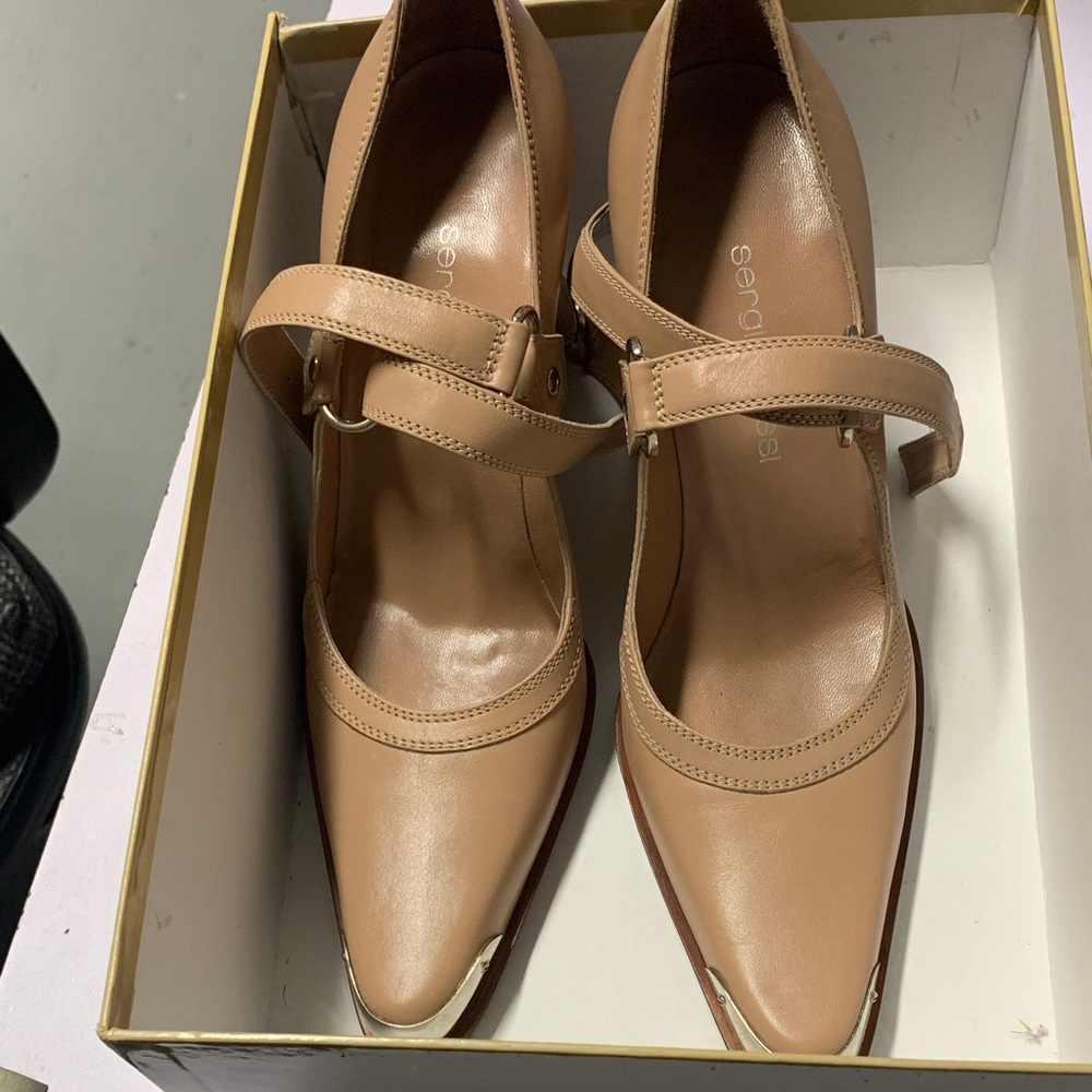 Sergio Rossi Tan Heels